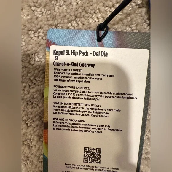 Cotopaxi Kapai 3L Hip Pack - Picture 2 of 5